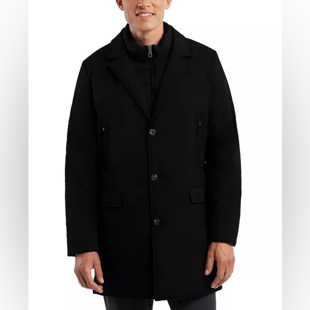 Hunter Aldgate Insulated Water & Windresitant Blazer Twofer Jacket - Black - Picture 10 of 16